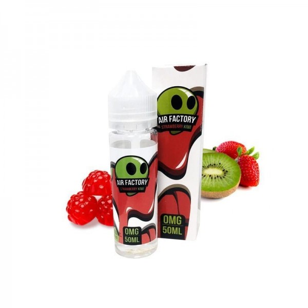 Air Factory Strawberry Kiwi 50ml Short Fill - 0mg