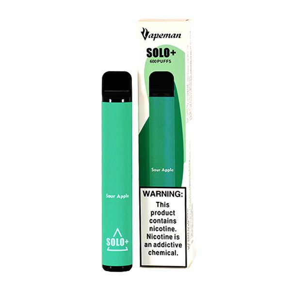 Vapeman Solo+ Disposable Vape Device (Short Date/Out of Date)