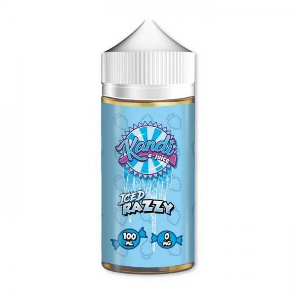 Kandi Iced Razzy 80ml Short Fill - 0mg