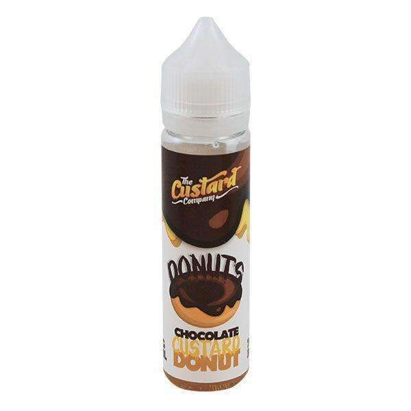 The Custard Company Chocolate Custard Donut 0mg Short Fill - 50ml