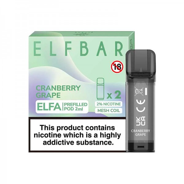 Elf Bar Elfa Prefilled Pods 2pcs