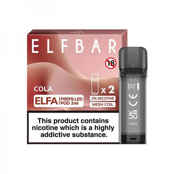 Elf Bar Elfa Prefilled Pods 2pcs