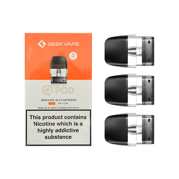 Geek Vape Q Series Replacement Pods 3 Pack