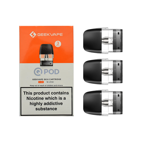 Geek Vape Q Series Replacement Pods 3 Pack