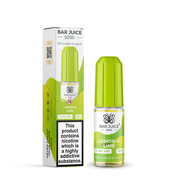 Bar Juice 5000 Lemon and Lime 10ml Nic Salt